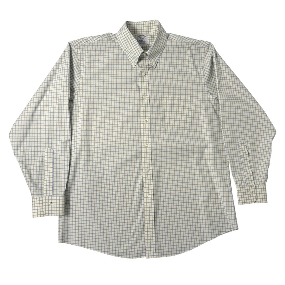 Brooks Brothers Regent Fit Dress Shirt Mens 16.5 - 33 Non Iron Business Casual